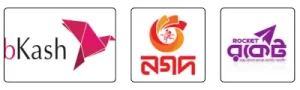 bKash, Nagad, Rocket